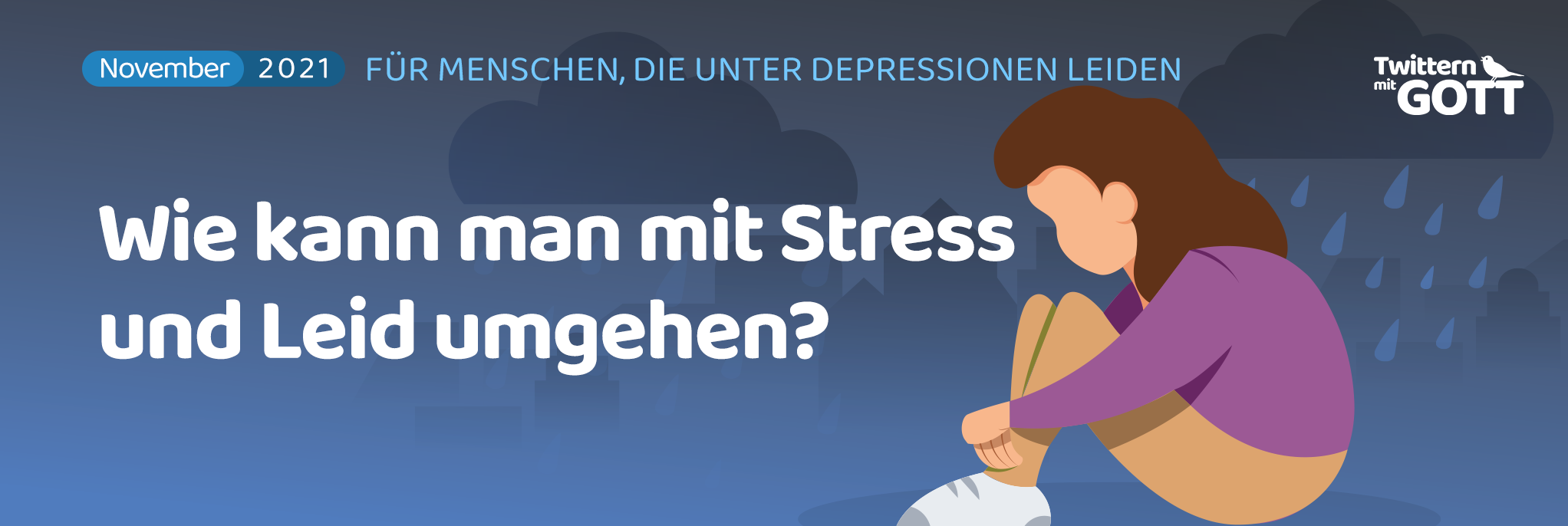 Für Menschen, die unter Depressionen leiden Tweeting with GOD